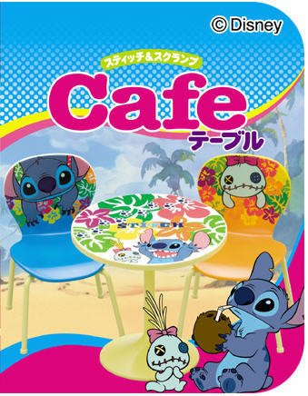 Thumbnail of Re-ment Doll House Disney Cafe Table Set Miniature #1 (Stitch) 