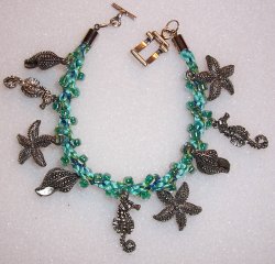 Thumbnail of Instructions for a Braided Charm Bracelet