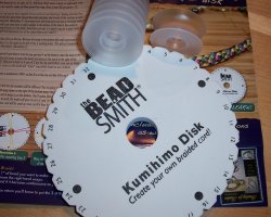 Thumbnail of Round Kumihimo Board & 8 Small Bobbins
