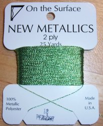 Thumbnail of Peridot Metallic Thread from On the Surface