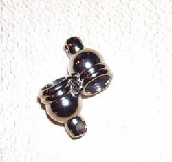 Thumbnail of 4mm Bell Shaped Cap, sold by the pair, great for kumihimo