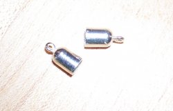 Thumbnail of 3mm Sterling with rounded top, sold by the pair