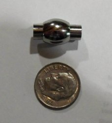 Thumbnail of 4mm ball in the center magnet set in stainless steel