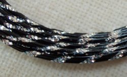 Thumbnail of Black Diamond Cut Anodized Aluminum, 12 ga, 6'