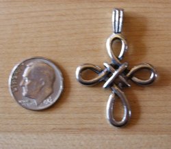 Thumbnail of Stylized Cross with Looped Arms
