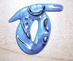Thumbnail of Blue/Wine Shaped Cirlce