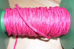 Thumbnail of Hand Dyed Sikl Cord, Red