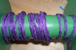 Thumbnail of Hand Dyed Sikl Cord, Purple