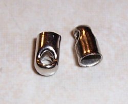 Thumbnail of 3mm Antique Silvertone Caps