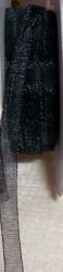 Thumbnail of High Sheen, Woven Edges, Aqua, about 1/4