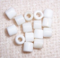 Thumbnail of White, 15 beads