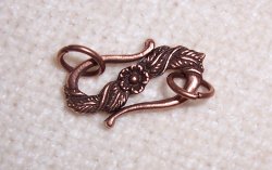 Thumbnail of S-Hook, Pewter, Copper Plated, sold individually