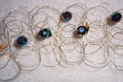 Thumbnail of Jeweltone Salmon Crocheted Wire
