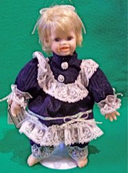 Thumbnail of ANGEL (January) Fritz's Basket Baby by Wimbledon Collection