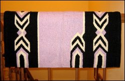 Thumbnail of Tomahawk Western Saddle Blanket - Lavender