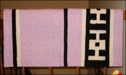 Thumbnail of Shawnee Western Saddle Blanket - Lavender
