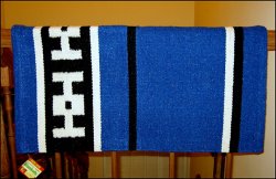 Thumbnail of Shawnee Western Saddle Blanket - Royal Blue
