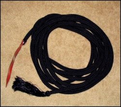 Thumbnail of Mecate Reins w/Tassel - Black 