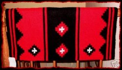 Thumbnail of Mayatex Apache Saddle Blanket - Red