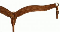 Thumbnail of Leather Breast Collar Basket Weave Medium Lt Oil 