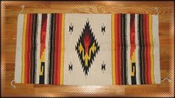 Thumbnail of Southwestern Decor Log Cabin Rug Cream-Yellow-Black