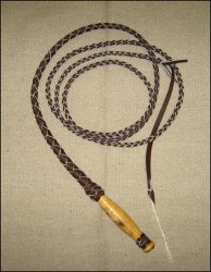 Thumbnail of Bullwhip Braided Leather 10 ft.