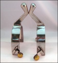 Thumbnail of Stainless Steel Humane Spurs