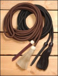 Thumbnail of Mecate Rope w/ Horsehair Tassel - Black or Brown