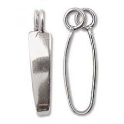 Thumbnail of SSBail01 -Sterling silver donut bail - made in Italy