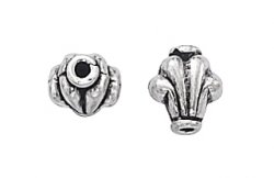 Thumbnail of SSBEAD05 - Sterling silver fleur de lis bead - Bali style