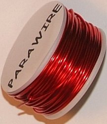 Thumbnail of ParaWire - Red - Permanently colored non tarnish copper wire