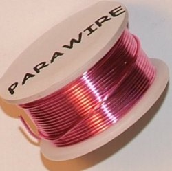 Thumbnail of ParaWire - Neon Pink - Permanently colored non tarnish copper wire