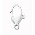 Thumbnail of SSLOB9X18 - Sterling 9mm X 18mm lobster clasp - Italian
