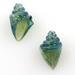 Thumbnail of UnicorneNoblis21966 - Small Nobilis Seashell Bead - Sea Green Sparkle - USA made