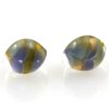 Thumbnail of UnicorneTeardrop21868 - Teardrop Bead Vintage Blue Twist - USA made