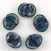 Thumbnail of UnicorneSeashell21238 - Seashell Bead Midnight Blue - USA made