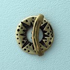 Thumbnail of SakiBrTog82 - Saki bronze round star cut toggle w/banana bar - Thailand