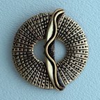 Thumbnail of SakiBrTog85 - Saki bronze rnd. ray toggle w/whaletail bar  - Thailand