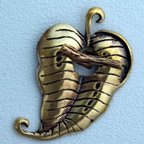 Thumbnail of SakiBrTog133 - Saki bronze leaf toggle w/twig bar - Thailand