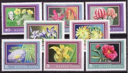 Thumbnail of Hungary 2089-96, Hungary Bicentenary Budapest Botanical Gardens Stamps, Flowers