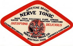 Thumbnail of Appetone Brand Nerve Tonic Label