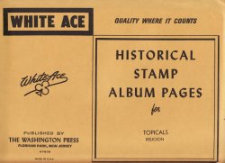 Thumbnail of Religion on Stamps, White Ace Album Pages