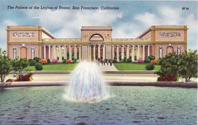 an examination of the art exhibitions at the palace of the legion of honor in san francisco The legion of honor (formerly known as the california palace of the legion of honor ) is a part of the fine arts museums of san francisco (famsf) the name is used both for the museum collection and for the building in which it is housed. an examination of the art exhibitions at the palace of the legion of honor in san francisco The legion of honor (formerly known as the california palace of the legion of honor ) is a part of the fine arts museums of san francisco (famsf) the name is used both for the museum collection and for the building in which it is housed.