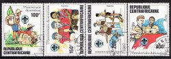 Thumbnail of CAR 497-00, Central Africa Republic, Scouts, Scouting Stamps, NH