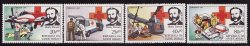 Thumbnail of Guinea-Bissau 643-46, Red Cross, Airplane, Helicopter, MNH
