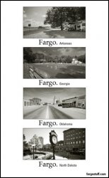 Thumbnail of Four Cities - Fargo to Fargo Magnet SALE