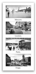 Thumbnail of Four Cities - Moscow to Fargo Magnet