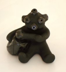Thumbnail of Mudhead Storyteller - Paul and Dorothy Gutierrez - Black
