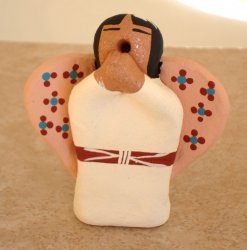 Thumbnail of Angel Storyteller - Cochiti Praying Angel Storyteller