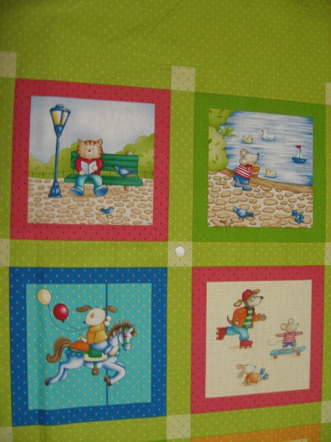 Image 1 of summer Animals at the park to sew